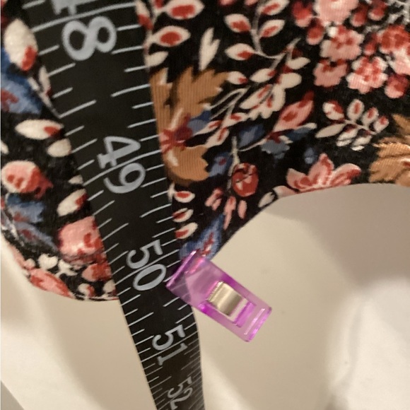 Veronica Beard Size XL Black Multicolor Floral Long Sleeve Dress - Picture 5 of 14